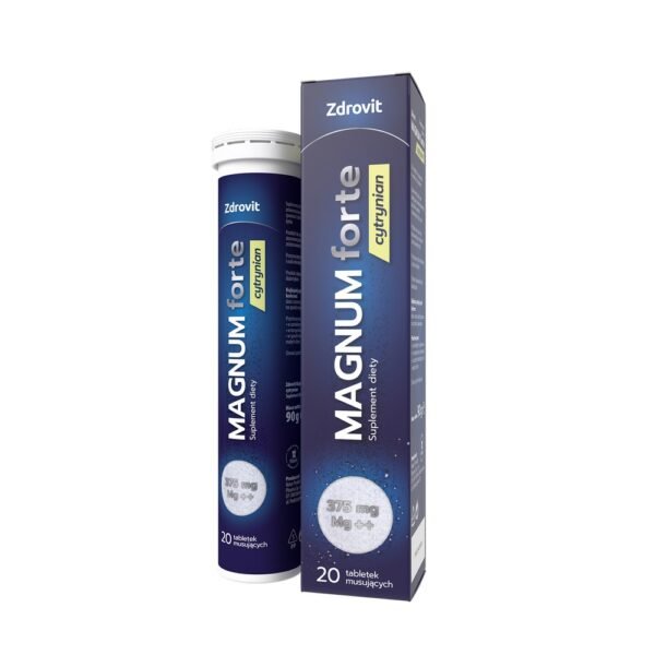 Zdrovit Magnum Forte Citrinian is a dietary supplement that can be used during periods of intense physical and mental work, in conditions of fatigue, irritability and stress.