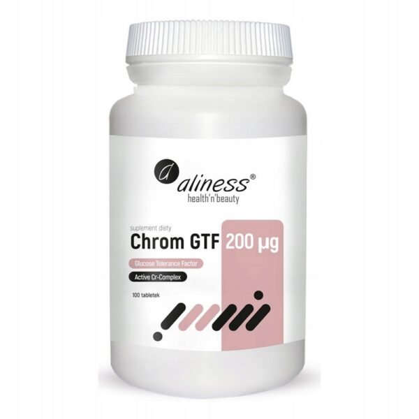 Aliness Chrom GTF is an organic source of chromium naturally bound in the yeast Sacharomyces cervisiae.