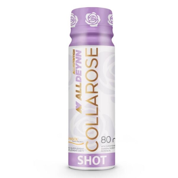 Collagen peptides, vitamin C, biotin, hyaluronic acid in one serving.