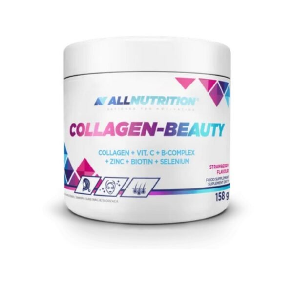 ALLNUTRITION COLLAGEN-BEAUTY is a nutritional supplement in powder form with an unrivaled combination of hydrolyzed beef collagen with a complex of vitamins and minerals.