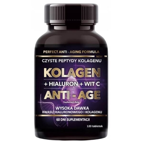 Dietary supplement collagen + vitamin C + hyaluronic acid is a three-component drug created to support rejuvenating processes in the body.