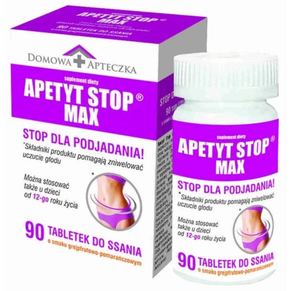 Stop Max Appetite – food supplement with ingredients that nourish the soul.