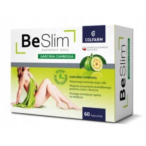 Be Slim Garcinia Cambogia is a dietary supplement with Garcinia Cambogia fruit extract.