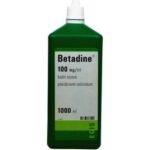 Betadine is a disinfectant that has an antimicrobial effect.