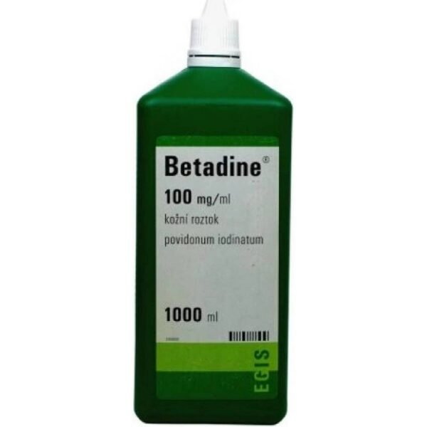 Betadine is a disinfectant that has an antimicrobial effect.