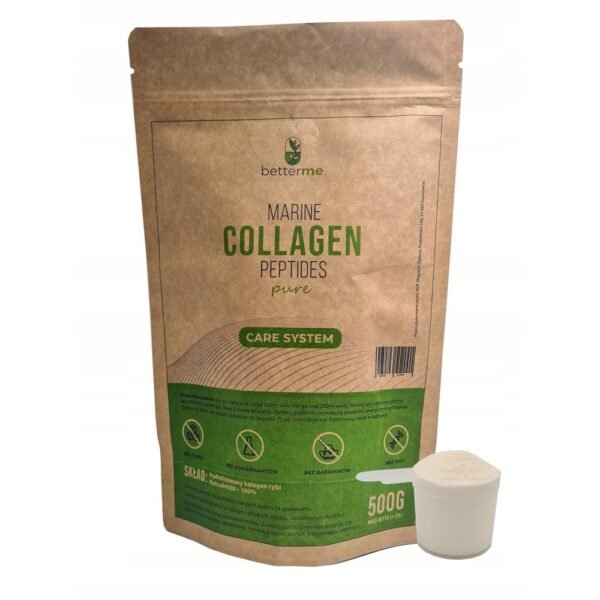 It is made from fish, and fish collagen is absorbed much better than collagen from beef or pork.
