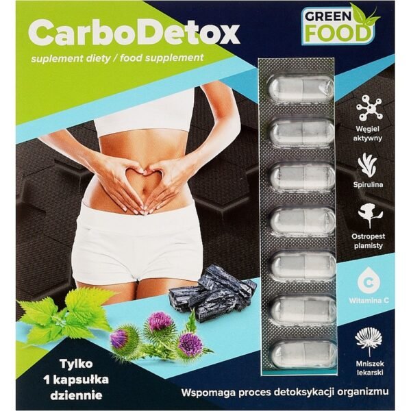 CarboDetox is a dietary supplement with ingredients that help detoxify the body.