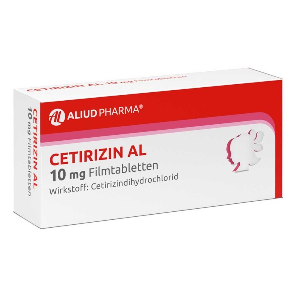 cetirizine al 10mg 100 pcs Para quejas relacionadas con alergias