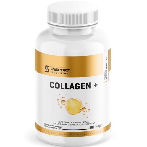 Insport Nutrition COLLAGEN+ is a unique dietary supplement designed to support healthy joints, skin, hair and nails.