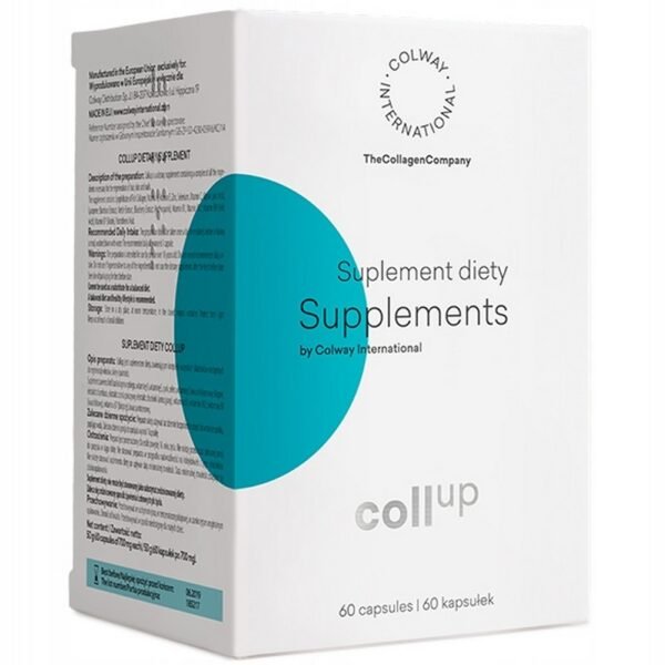 CollUp is a food supplement containing a complex of all the ingredients necessary for the regeneration of hair, skin and nails.