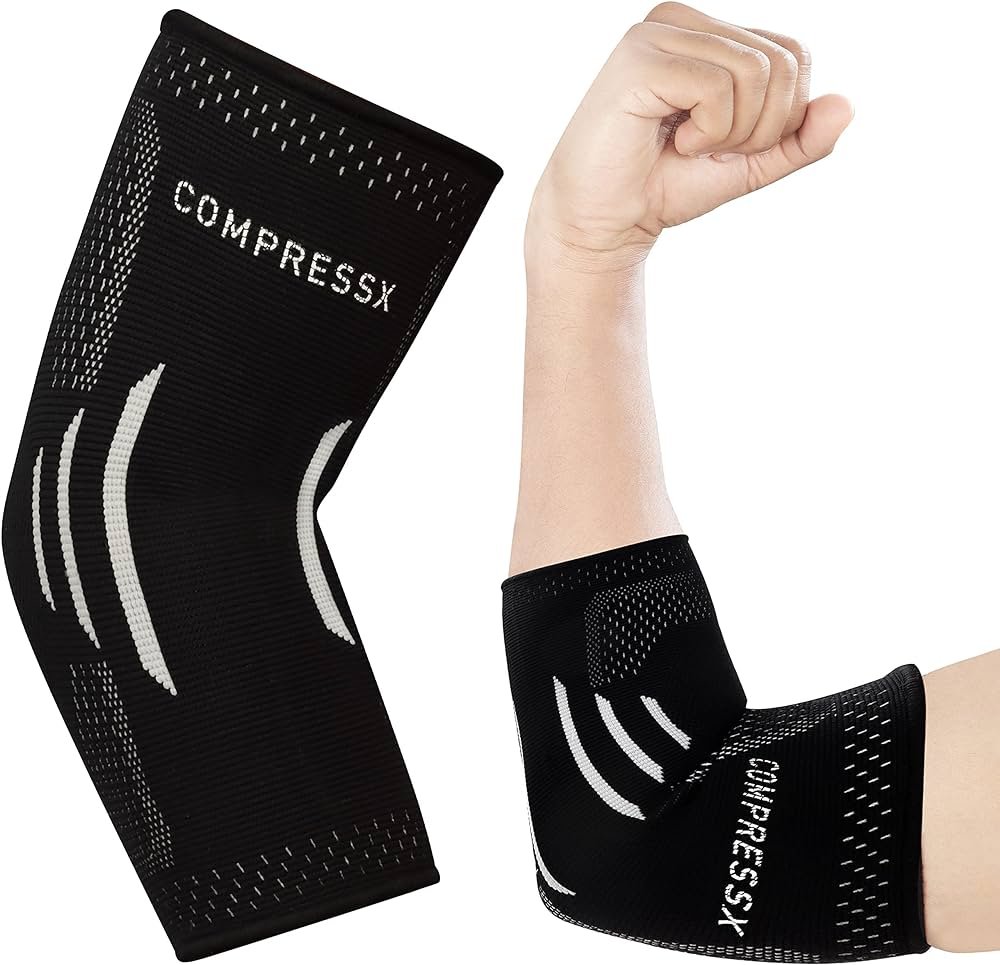 COMPRESS PRO LARGE ELBOW SUPPORT (1 PIECE)