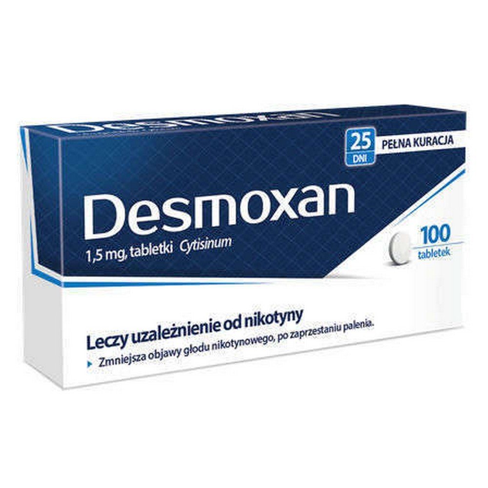desmoxan 15mg 100 tabl Desmoxane es un tratamiento destinado a personas que quieren dejar de fumar.