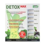 Detox Max – food supplement with ingredients that support the process of detoxification, organization and the regulation of the functioning of the food system.