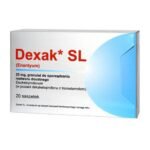 Dexak SL is a drug used for short-term treatment of acute pain, for example in muscles, joints, teeth.