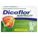 Dicoflor Electrolytes is a drug for dietary treatment of diarrhea in order to supplement the diet with mineral salts and glucose – lactic acid bacteria Lactobacillus rhamnosus GG, which are a component of the normal intestinal microflora.