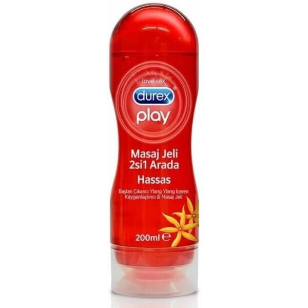 Moisturizing gel for intimate hygiene and massage, enriched with seductive ylang-ylang flower extract, has a delicate aroma, and its stimulating formula has aromatherapy properties.