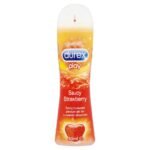 Silky intimate hygiene gel with a sweet fruity taste.