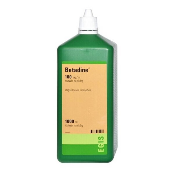 Betadine is a medicinal product in the form of a solution for skin disinfection and aseptic wound care.