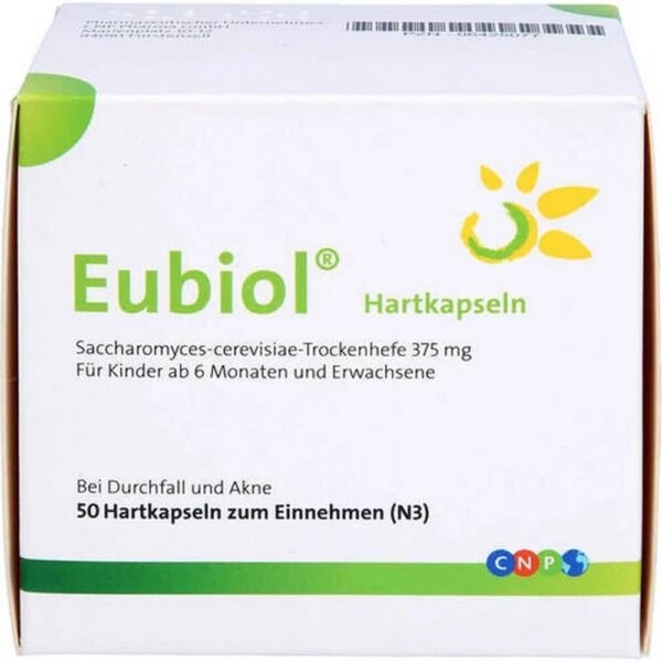 Eubiol® contains dry yeast for oral use.