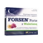 Forsen Forte with Valerian is a dietary supplement with a composition of plant extracts that support healthy sleep.
