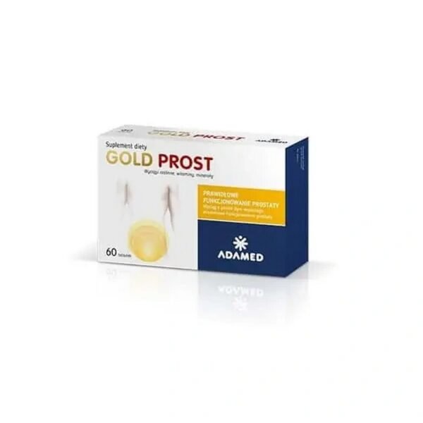 Gold Prost is a dietary supplement with pumpkin seed extract for men over 40 years old.