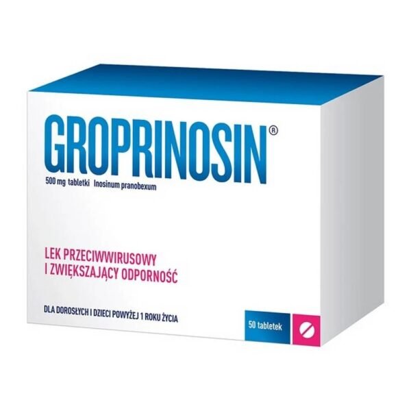 Groprinosin has immunostimulating and antiviral properties.