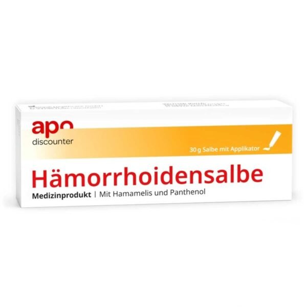For the treatment of hemorrhoids, anal eczema and fissures