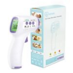 Non-contact infrared forehead thermometer is non-invasive, so it is easier to use than traditional oral, arm, rectal or ear thermometers. An undoubted novelty is the use of fever notification by means of various display backlights.