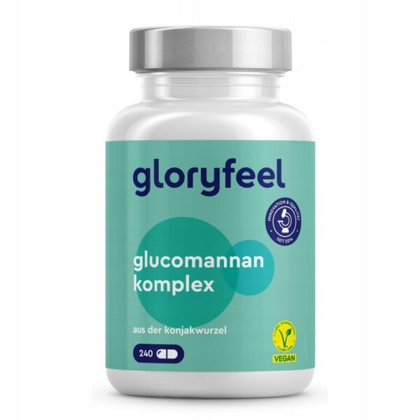 Feel a pleasant and quick feeling of fullness by taking our glucomannan capsules.