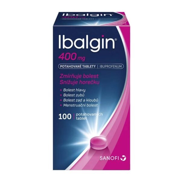 Ibalgin 400 is an over-the-counter medicine for internal use.