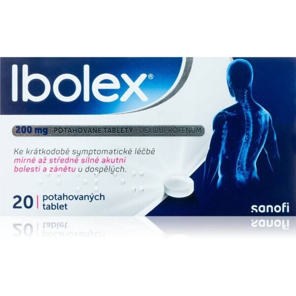 The main active ingredient in Ibolex 200 mg is Dexibuprofen