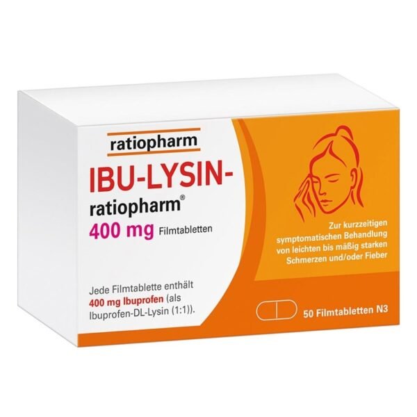 Quickly relieves headaches, toothaches, menstrual pains, fever and cold-related headaches and body aches