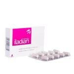 Iladian est un complément alimentaire à base de bactéries probiotiques : L. rhamnosus, L. reuteri lactobacilles.