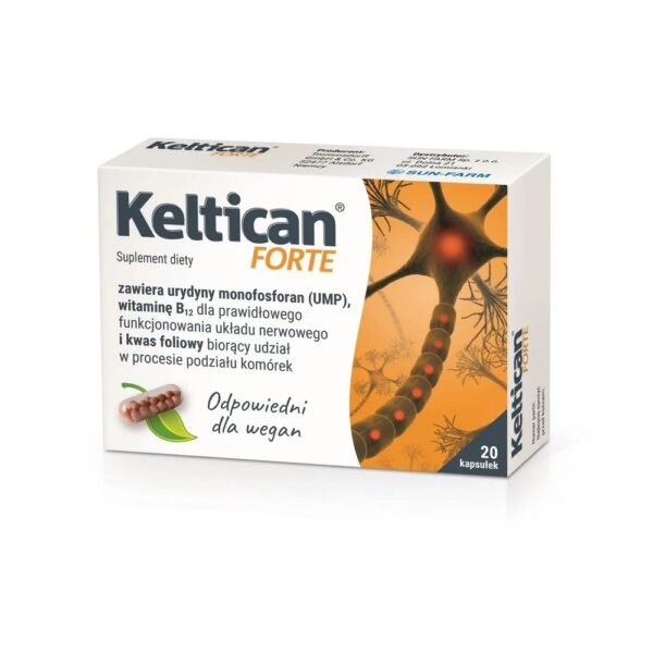 Keltican ® forte supports the body in the regeneration of cells of the peripheral nervous system, providing it with the appropriate ingredients and essential vitamins.