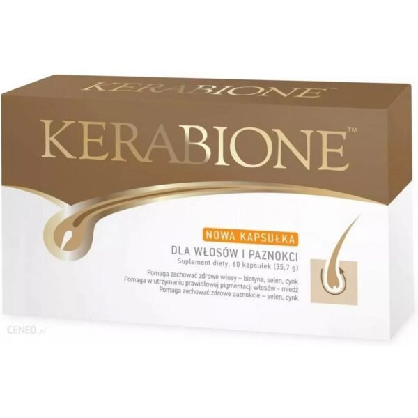 Helps maintain healthy hair - biotin, selenium, zinc