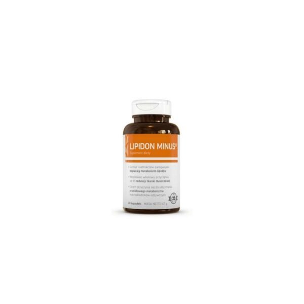 Lipidone Minus is a dietary supplement with plant extracts and chromium, ingredients that support metabolism and weight control.