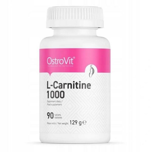 OstroVit L-Carnitine 1000 is a dietary supplement that is a source of the highest quality L-carnitine tartrate.