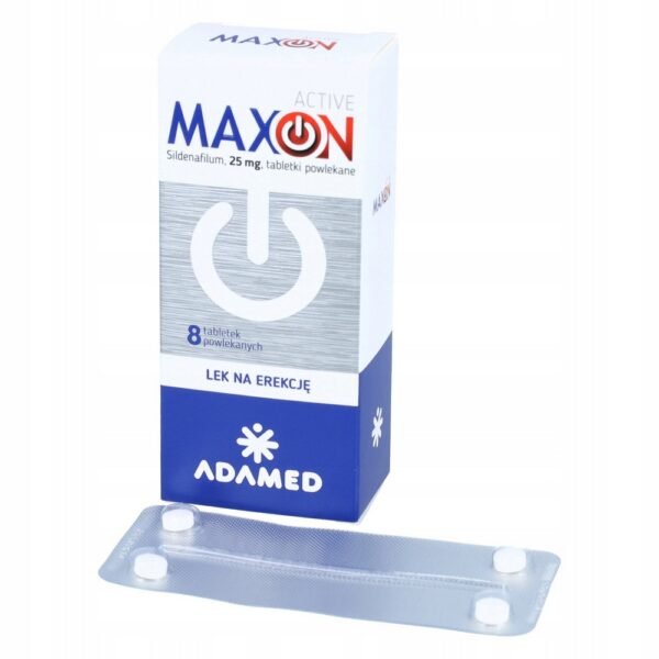 Las tabletas Maxon se usan para tratar la disfunción eréctil en hombres adultos.