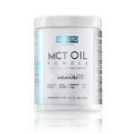 MCT oil powder should be used not only in the keto diet, but also before training, which helps in the process of burning calories, and after training, which accelerates muscle regeneration.