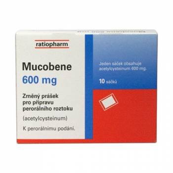 MUCOBENE BAGS 10X 600MG