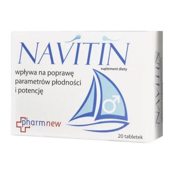 Navitin is a dietary supplement with min. Arginine, carnitine, zinc, plant extracts (ginseng, Rhodiola rosea), i.e. Ingredients that support performance and fertility.