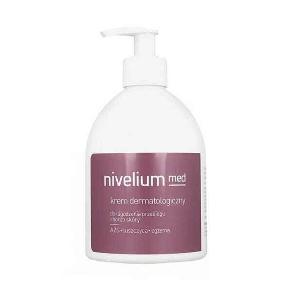 Nivelium Med dermatological cream to alleviate skin diseases: atopic dermatitis, psoriasis, eczema.