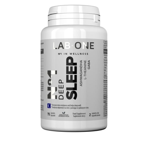 labN°1 Deep Sleep is a dietary supplement whose ingredients improve sleep quality and support emotional balance.