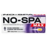 No-Shpa Max is a diastolic drug that relieves pain associated with contractions of the abdominal organs, gastrointestinal tract (stomach and intestines), urinary and biliary tracts, and in women, the reproductive tract.