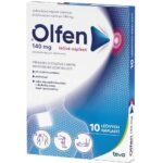 Olfen 140 mg medical patch is a preparation that acts against pain.