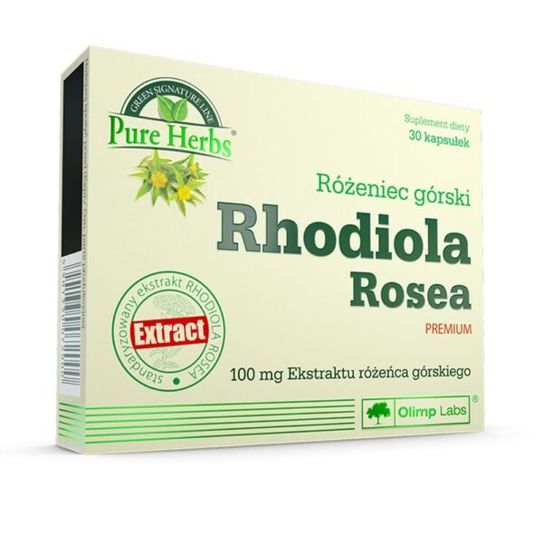 Olimp Rhodiola rosea is a dietary supplement with high-quality extract of Rhodiola rosea L..