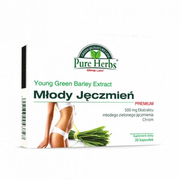 Young Premium Barley is a dietary supplement with natural extract of young green barley sprouts and chromium.