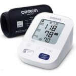 OMRON M3 Comfort Automatic upper arm blood pressure monitor is a device designed to monitor heart rate and blood pressure at home.