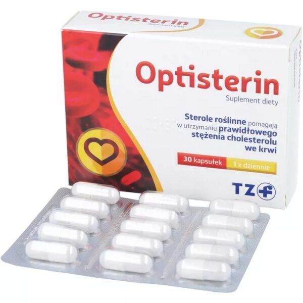 Optisterol is a dietary supplement containing ingredients that maintain appropriate blood cholesterol levels.