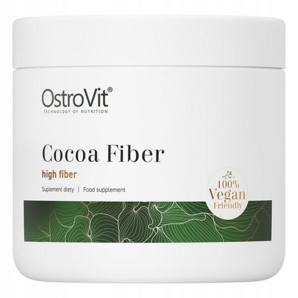OstroVit Cocoa Fiber VEGE is a high-quality dietary supplement that is a source of cocoa fiber.